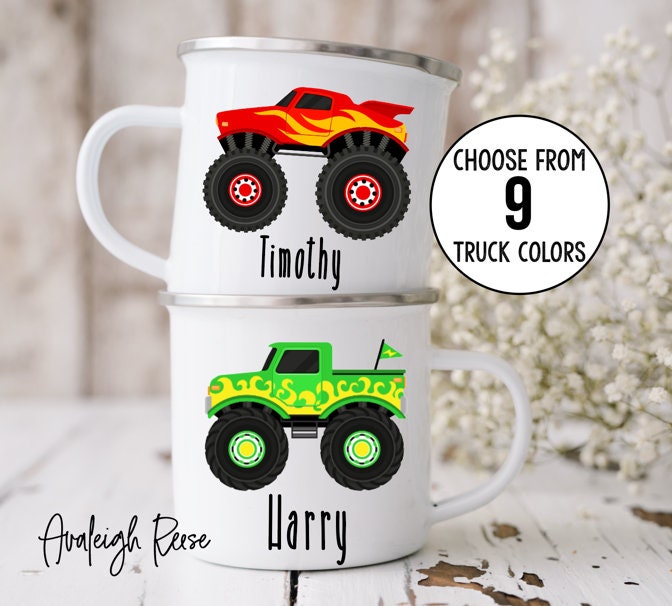 Personalized Mug for Kids Hot Chocolate / Coffee Mug for Boys, Kids Shatterproof Mugs with Handle, Birthday Party Favors, Children's Gift