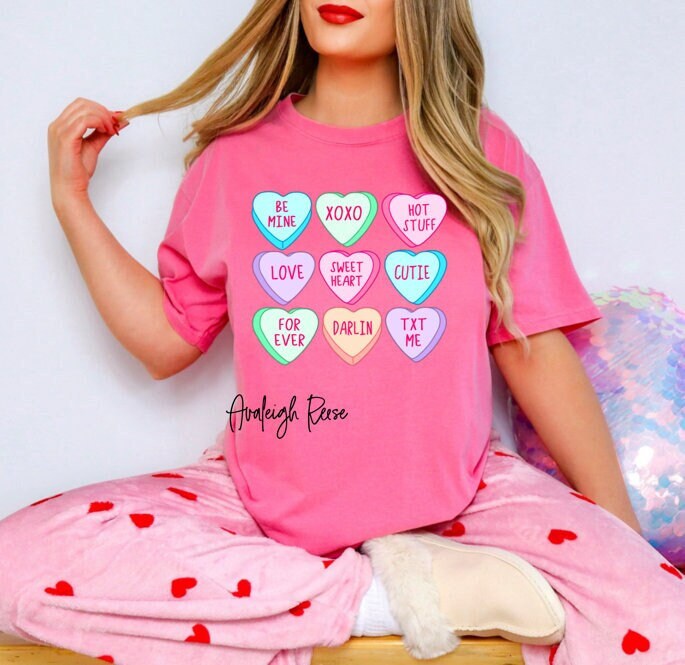 Gift for love, Be Mine Sweatshirt, Conversation Hearts Shirt, XOXO Sweatshirt, Valentines Day Shirt, Gift For Her, Gift For Valentine, Love