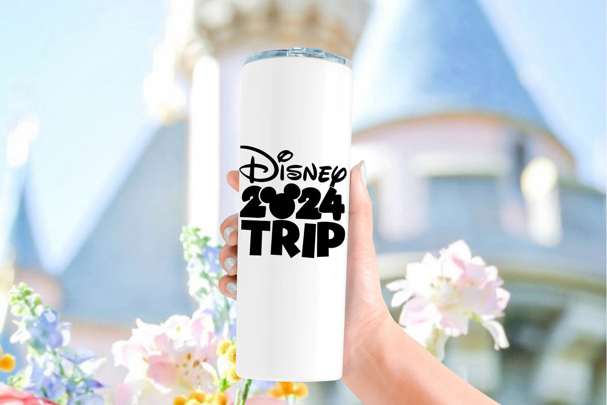 Disney Autograph 20oz Tumbler - Disney Tumbler with Lid and Straw  - Gifts for Her