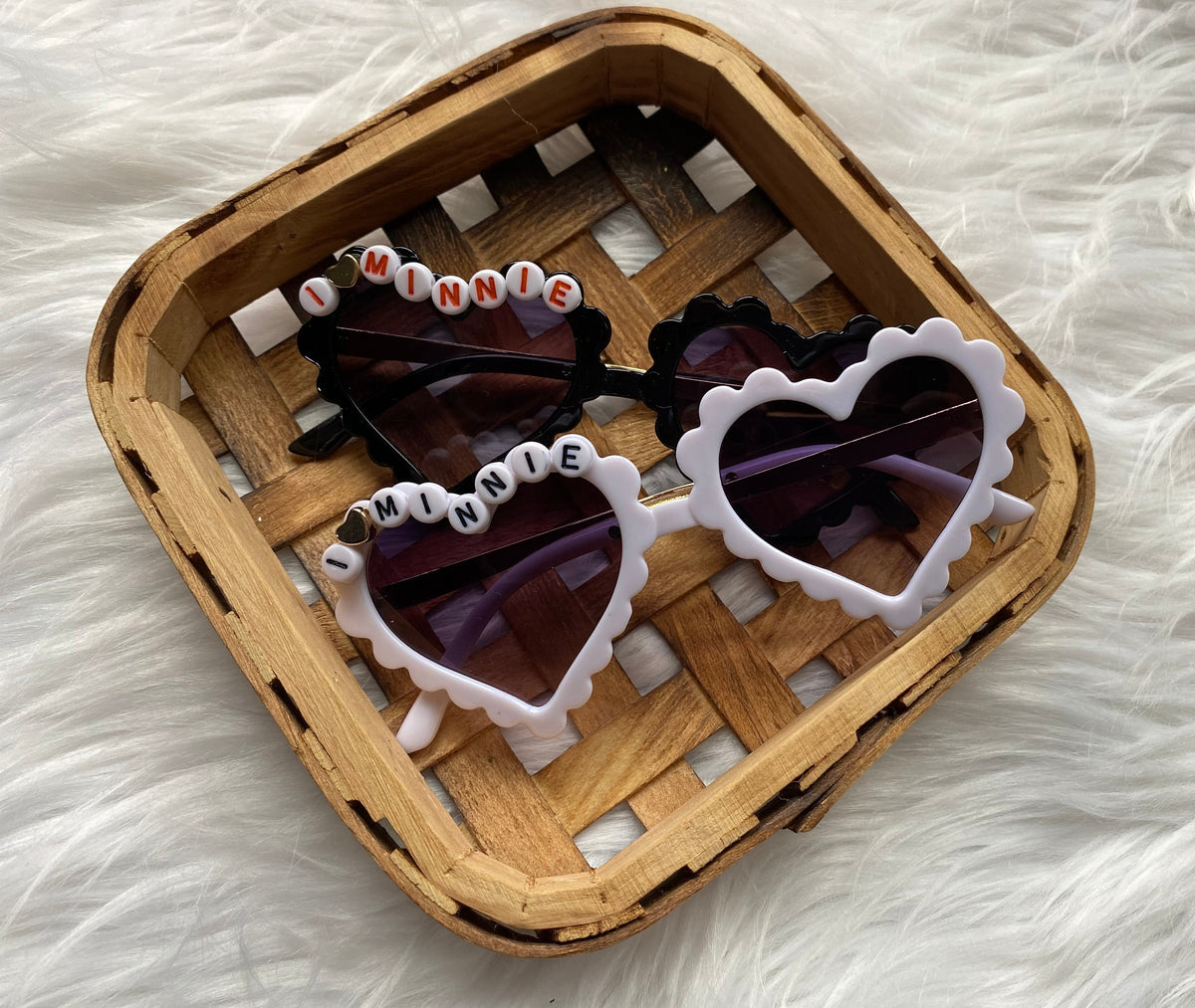 READY TO SHIP | Heart Scalloped Sunglasses | Girls Flower Sunglasses | Custom Name Sunglasses | Sunnies for Kids | Toddler Glasses