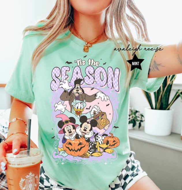 Tis the Season Disney Halloween Shirts Group Shirts MNSSHP Tees Family Halloween Disney shirts