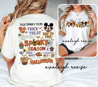 Talk Spooky to me Mouse Halloween party shirt, Most Magical Place shirt, Fall Mouse shirt, Halloween Spooky shirt, Halloween Disney shirts