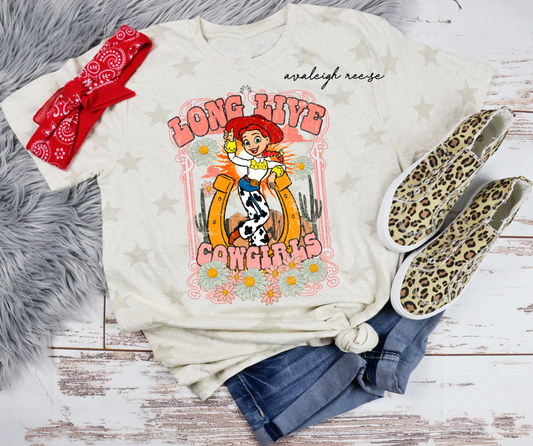 Long Live Cowgirls -  Toy Story Tees