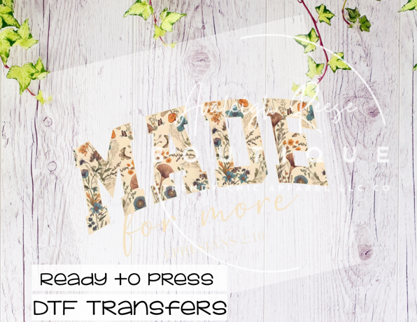 Made For More DTF Transfer