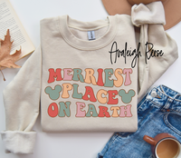 Merriest Place On Earth Tees & Sweatshirts