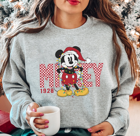 Retro Mickey Christmas Shirts