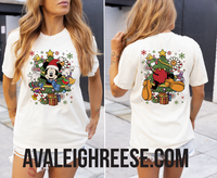 Mickey Tree Sweatshirts and T-Shirts (front/back design)