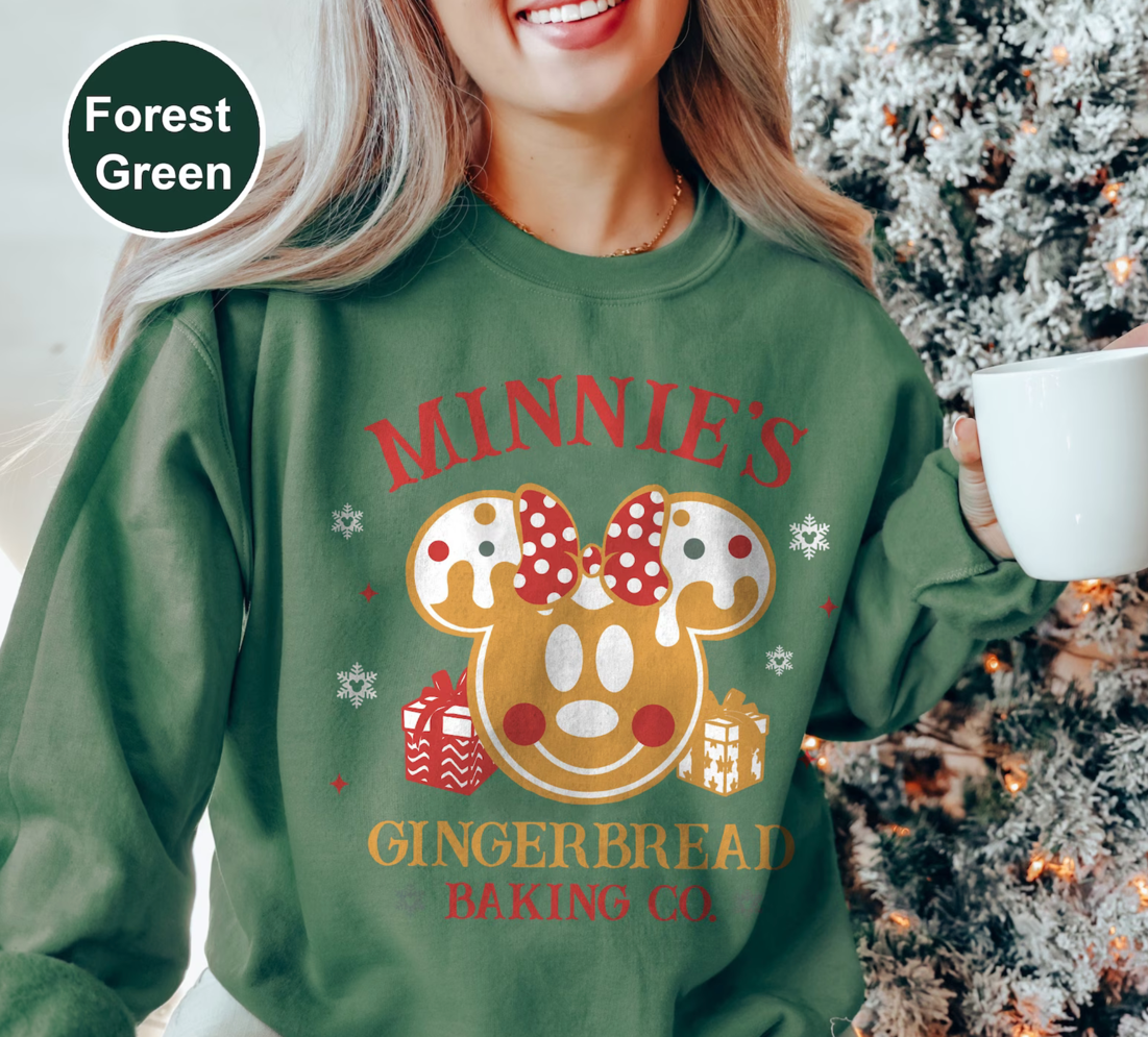 Minnies Gingerbread Baking Co Tees & Sweatshirts