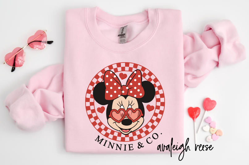 Retro Minnie Valentine - Tees & Sweatshirts