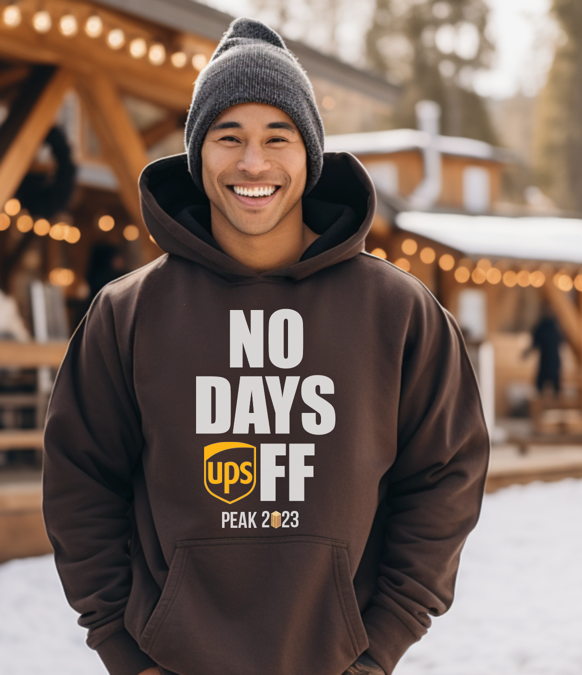 UPS Hoodie - No Days Off