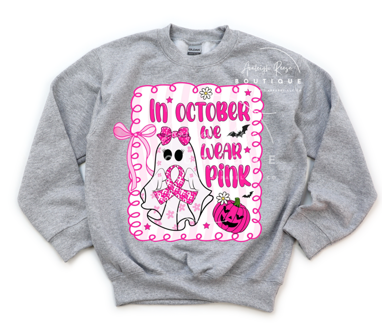 In October We Wear Pink  Tees and Sweatshirts