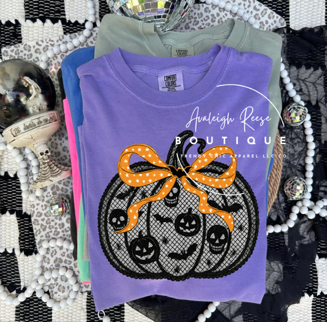 Pumpkin Lace Sweatshirts & T-Shirts
