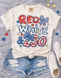 Red White & 250 Sweatshirts & T-Shirts