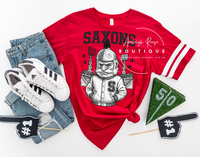 SHS Saxons Mascot Spirit Wear Jersey Shirt