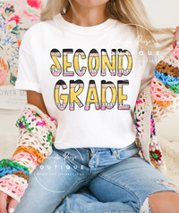 Personalized Second Grade Sweatshirts & T-Shirts