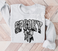 Spooky Lace Sweatshirts & T-Shirts