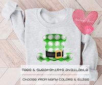 Polka Dot Leprechaun Hat  Tees & Sweatshirts