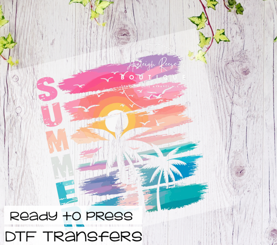 Summer  DTF Transfer