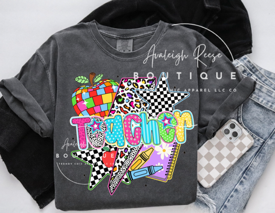 Teacher Collage Sweatshirts & T-Shirts