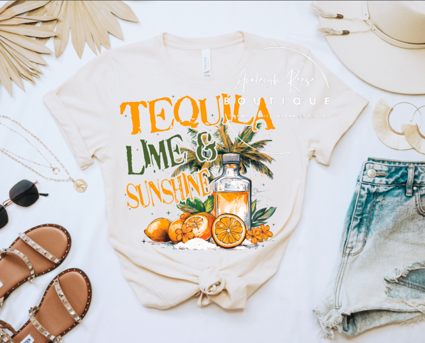Tequila Lime & Sunshine Sweatshirts & T-Shirts