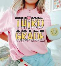 Personalized Third Grade Sweatshirts & T-Shirts