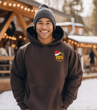 UPS Hoodie - SantaHat UPS