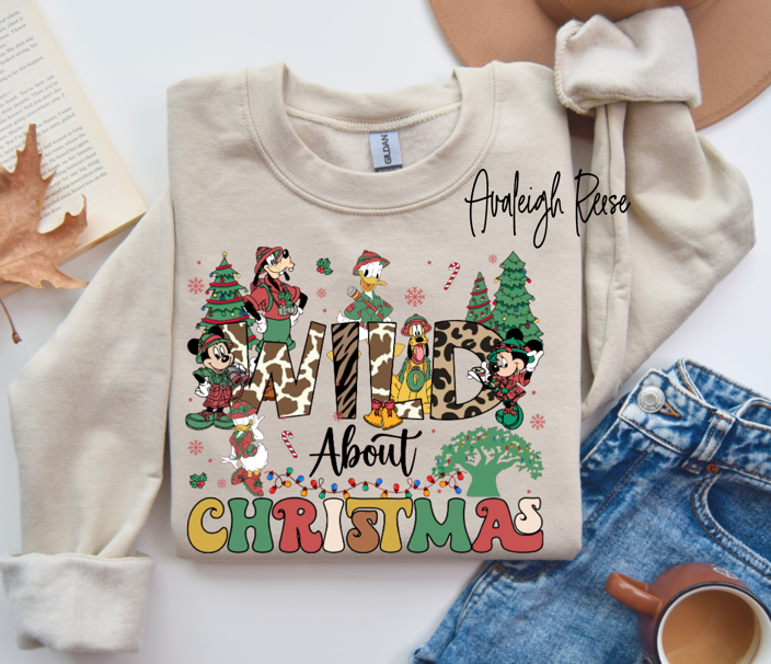 Wild About Christmas - Sweatshirts and Tees