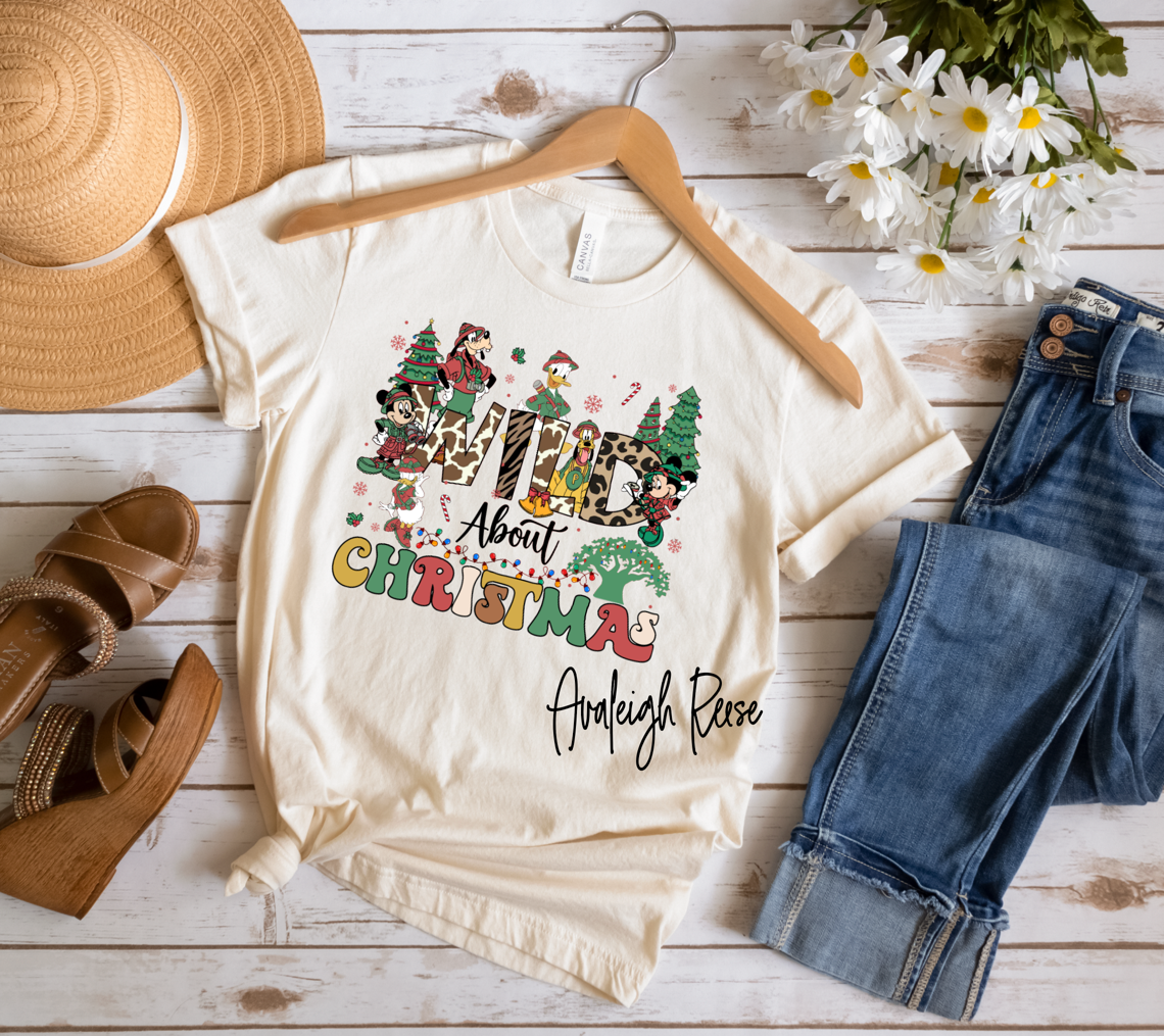 Wild About Christmas - Sweatshirts and Tees