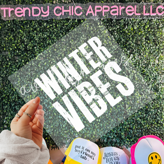 Winter Vibes DTF Transfer