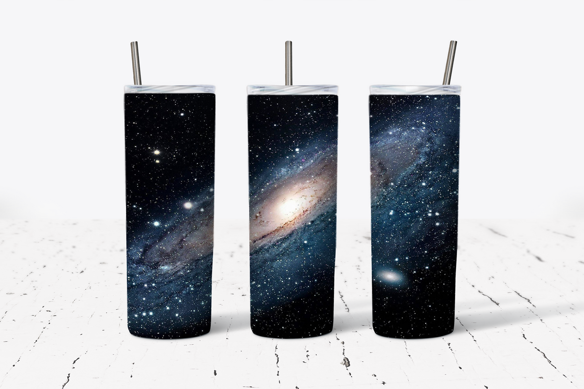 Galaxy 20oz Tumbler - With or Without Lid and Straw  - Galaxy Tumbler