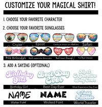 Customized Magical Shirts - Personalized Shirts - Family Matching Shirts - Birthday Shirts - Best Day Ever Shirts  - Retro