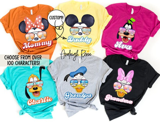 Disneyworld Shirts Family, Disneyland Shirts, Disney Family Shirts, Disney Shirts, Family Disney Shirts, Personalized Disney Family Vacation
